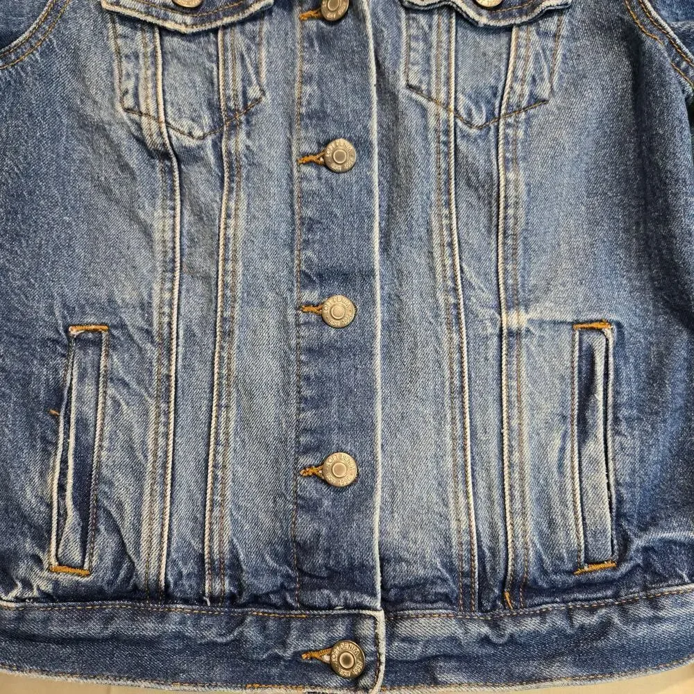 LOFT Girls Denim Jean Jacket Size XXS